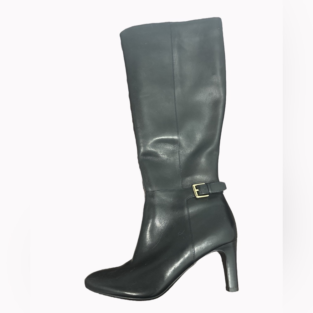 Polo by Ralph Lauren Elegant Black Heeled Boots